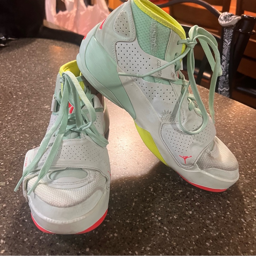 Nike Air Jordan Zion 2 GS Spring Hoops Sneakers Shoes EU 40 Athletic Sporty - Picture 5 of 14